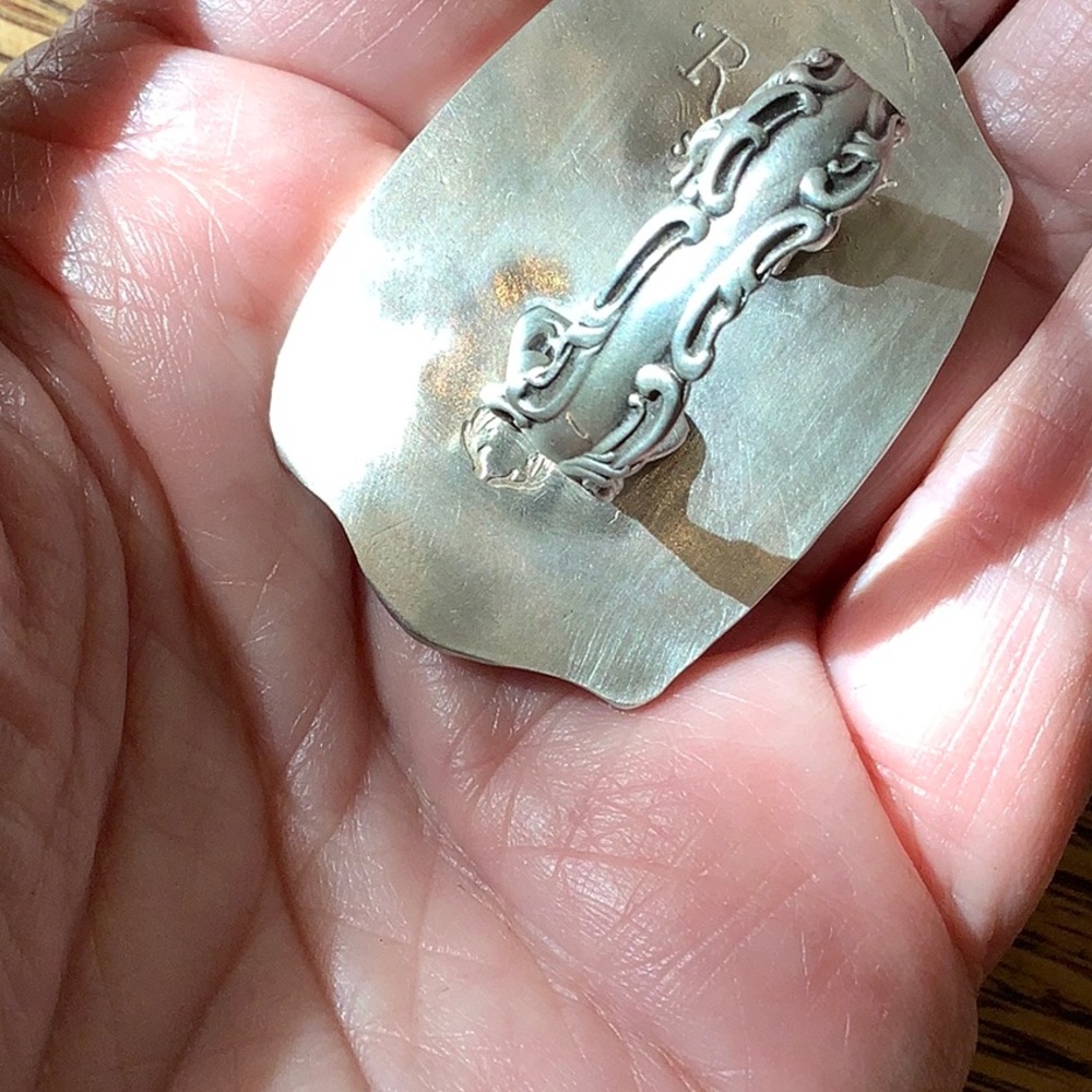 Sterling ring, boulder opal , 8.5 - Picture 6 of 8